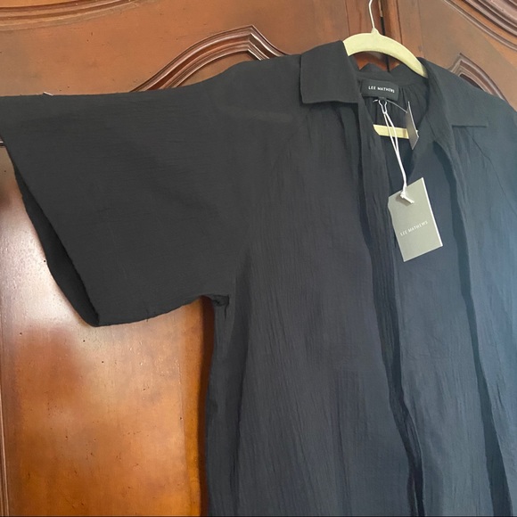 NWT Lee Mathew’s Joni Top in Black | Size 1 / US4 - Picture 7 of 16